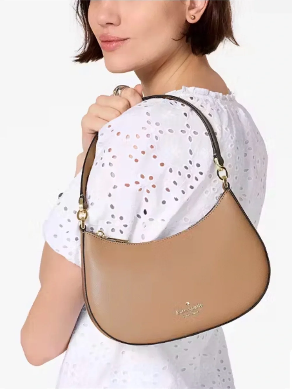 Kate Spade Paige Shoulder Bag Light Fawn